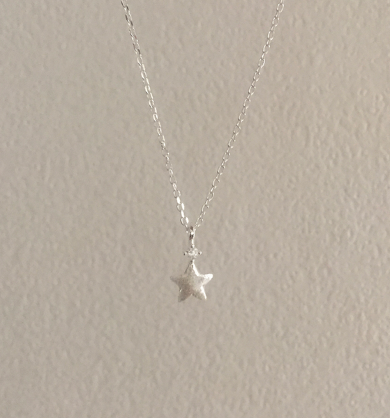 [moat] Matt Mini Necklace (Silver925)