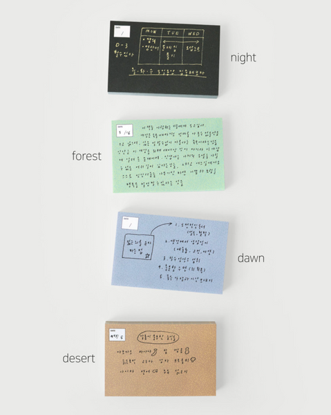 [oab studio] Nature Memo Pad