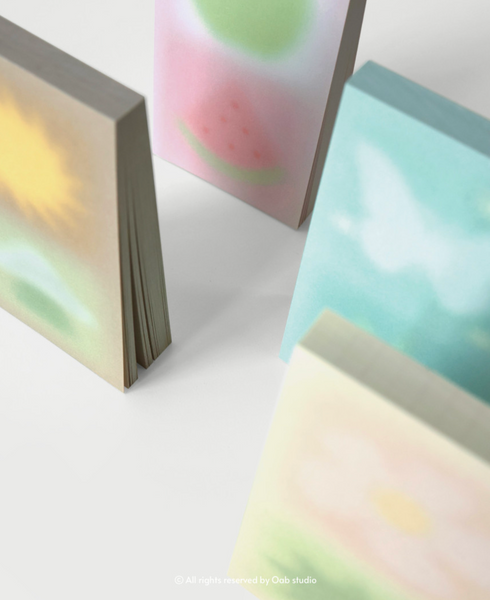 [oab studio] Paint Memo Pad