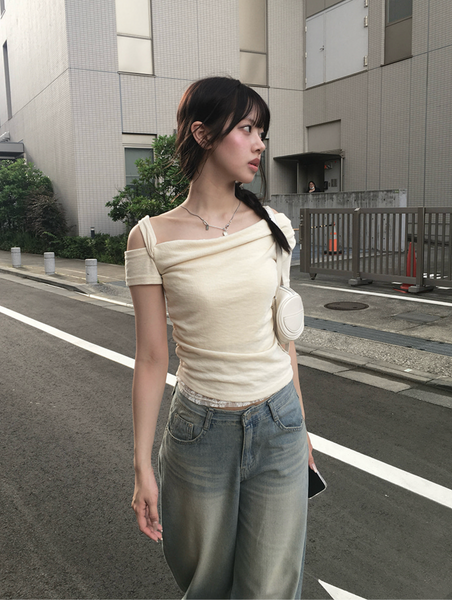 [anyonemore] Summer Hooded Vintage Washing Wide Pants