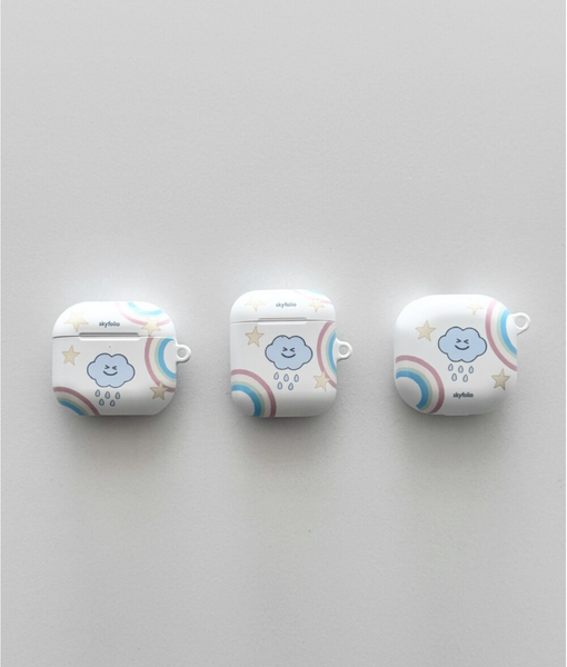 [skyfolio] Rainbow Cloud Airpods Case