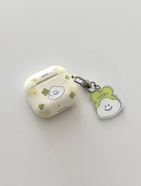 [skyfolio] Clover Cloud Airpods Case