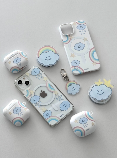 [skyfolio] Rainbow Cloud MagSafe Grip Tok