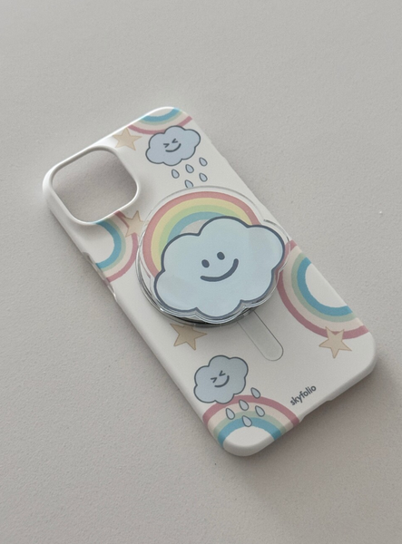 [skyfolio] Rainbow Cloud MagSafe Grip Tok