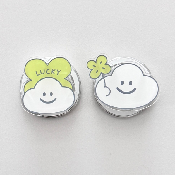 [skyfolio] Clover Cloud MagSafe Grip Tok