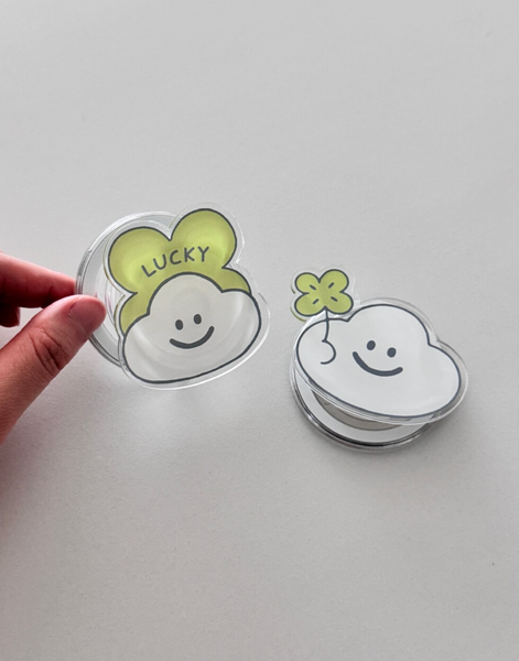 [skyfolio] Clover Cloud MagSafe Grip Tok