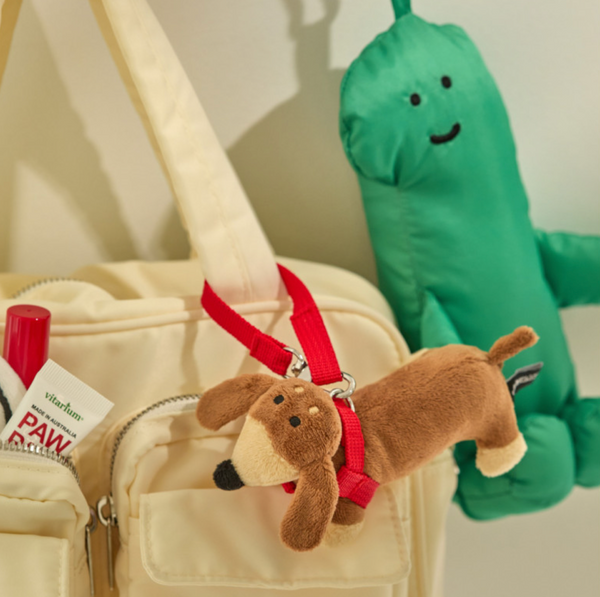 [JOGUMAN STORE] Woody Throw Away Flush Keyring