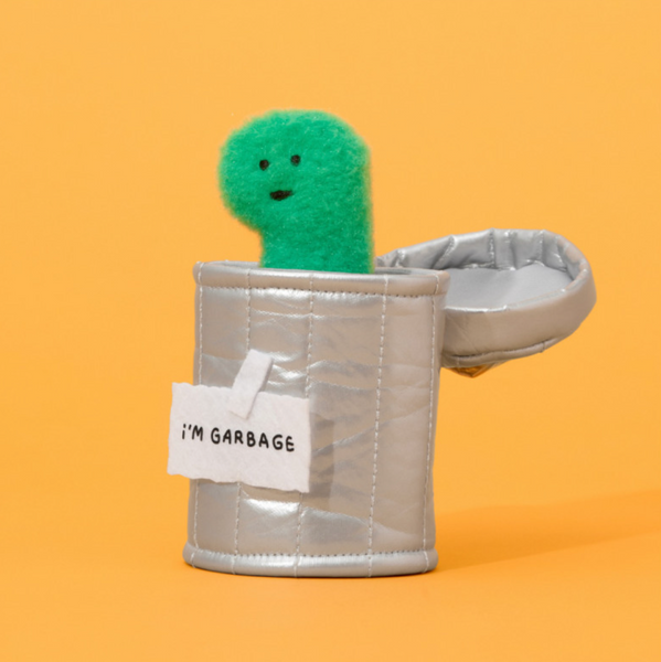 [JOGUMAN STORE] Brachio Throw Away Trash Bin Small Doll