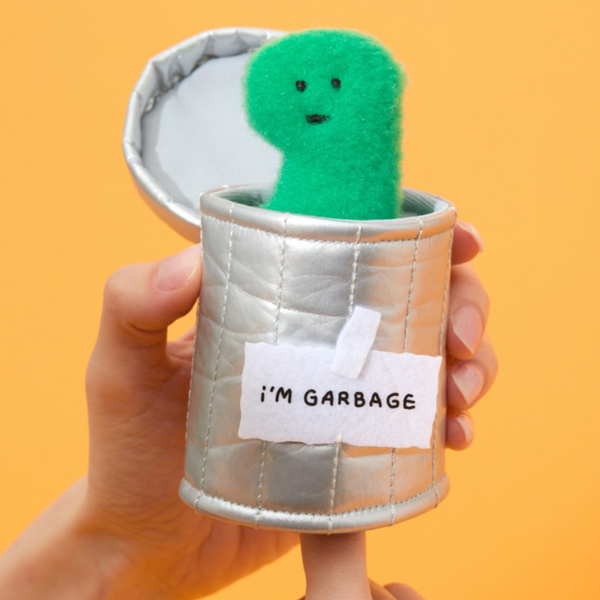 [JOGUMAN STORE] Brachio Throw Away Trash Bin Small Doll