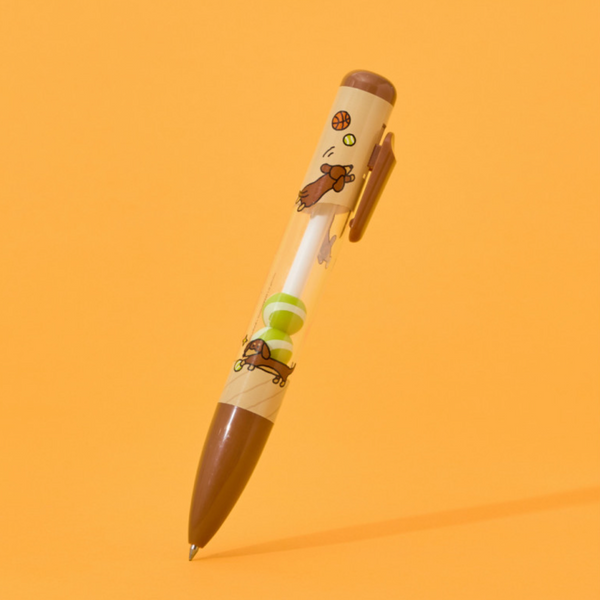 [JOGUMAN STORE] Woody Throw Away Beads Ball Pen