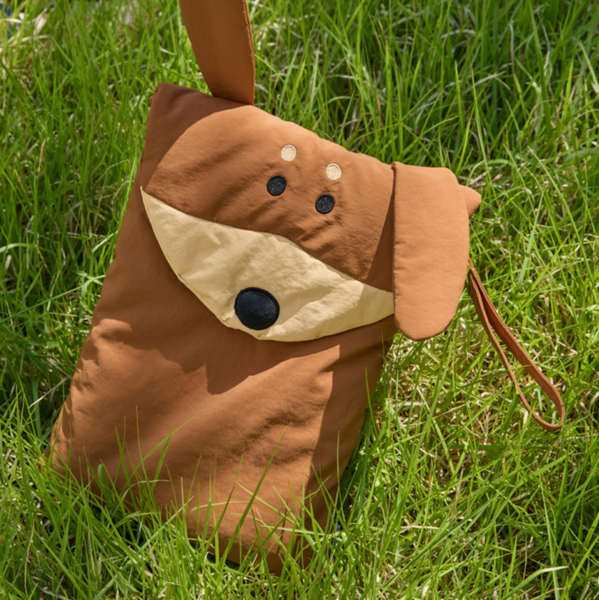 [JOGUMAN STORE] Brachio & Woody Throw Away Picnic Mat & Pouch Set