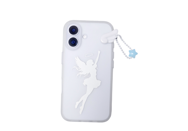 Angel Wing Phone Keyring