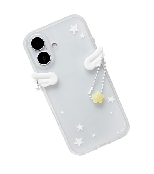 Angel Wing Phone Keyring
