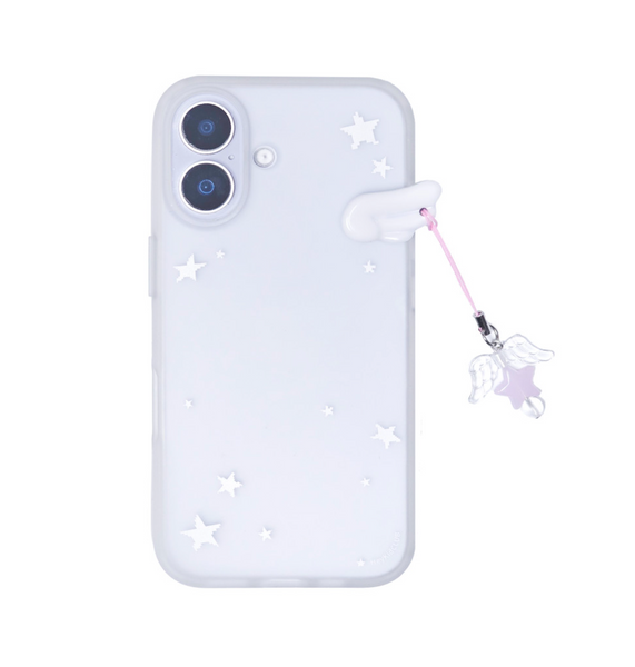 Angel Wing Phone Keyring
