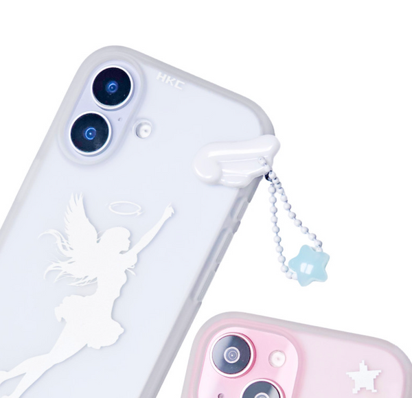 Angel Wing Phone Keyring