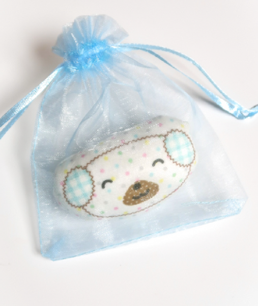 [FLUFFY BROOCH] Color Dot Puppy