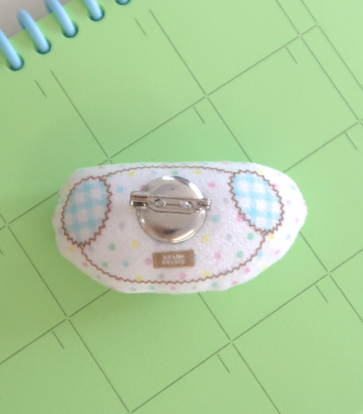 [FLUFFY BROOCH] Color Dot Puppy