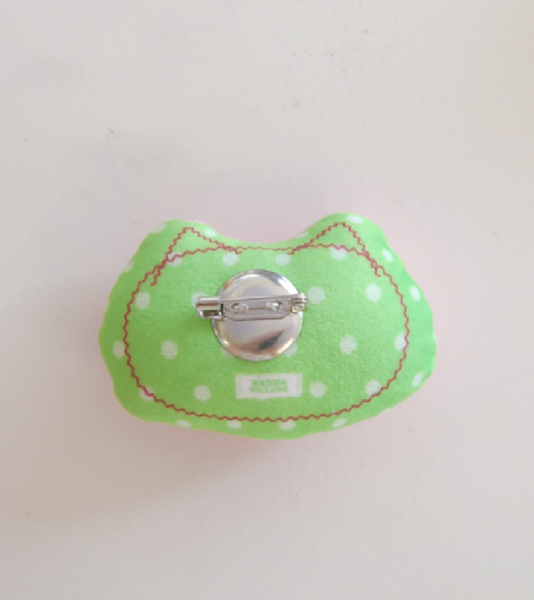 [FLUFFY BROOCH] Pink Dot Pig