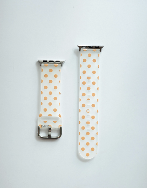 [mdrlife] Refreshing Orange Dot Apple Strap