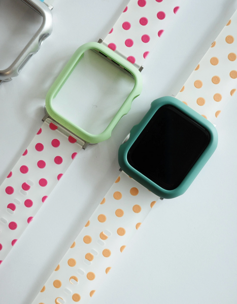 [mdrlife] Refreshing Orange Dot Apple Strap