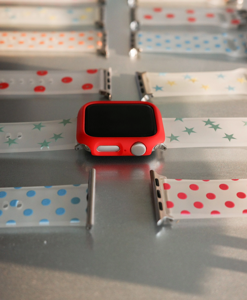 [mdrlife] Refreshing Orange Dot Apple Strap