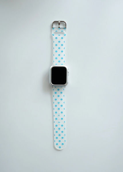 [mdrlife] Clear Sky Dot Apple Strap