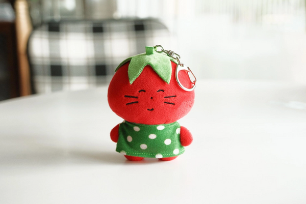 [mdrlife] Tomato Neco Doll Keyring