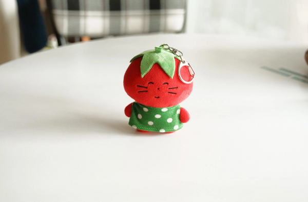 [mdrlife] Tomato Neco Doll Keyring