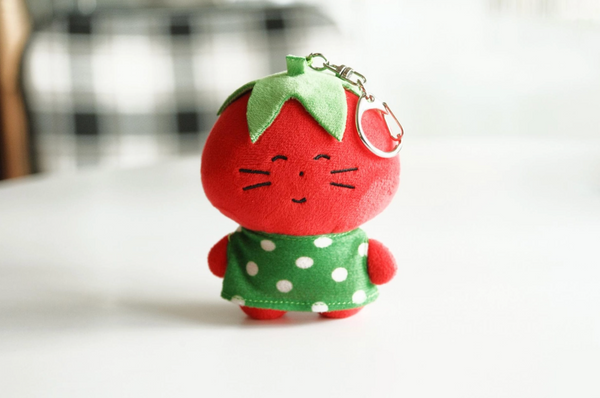 [mdrlife] Tomato Neco Doll Keyring