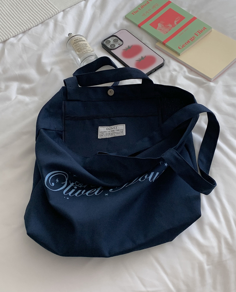 [OLIVET] Archive. Eco Bag Navy