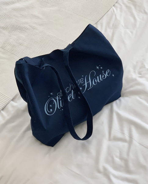 [OLIVET] Archive. Eco Bag Navy