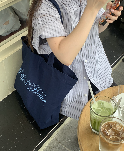 [OLIVET] Archive. Eco Bag Navy