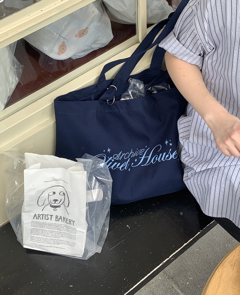 [OLIVET] Archive. Eco Bag Navy