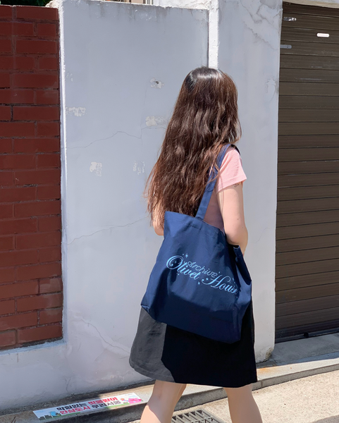 [OLIVET] Archive. Eco Bag Navy