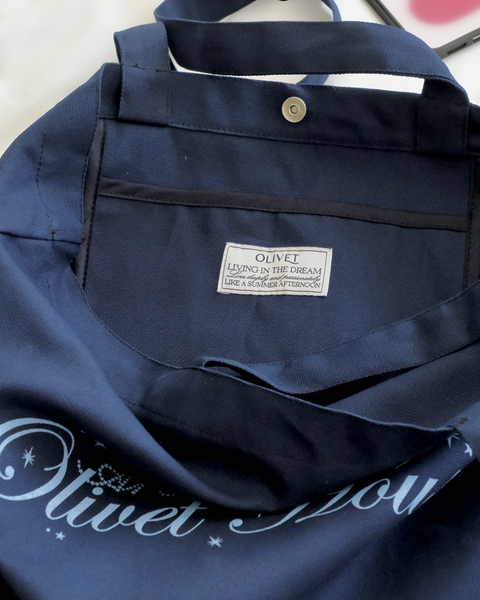 [OLIVET] Archive. Eco Bag Navy