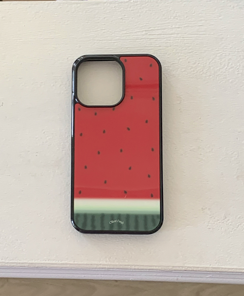 [OLIVET] Watermelon Glass Bumper Case (Magsafe)