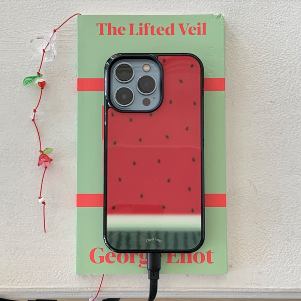 [OLIVET] Watermelon Glass Bumper Case (Magsafe)