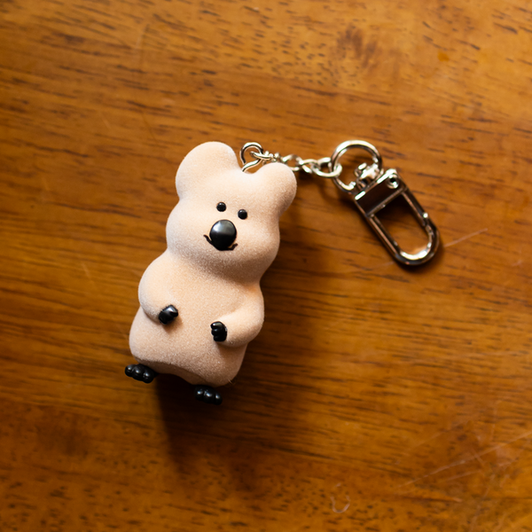 [Dinotaeng] QUOKKA FLOCKING KEYCHAIN