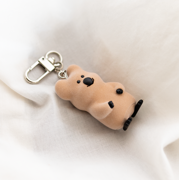 [Dinotaeng] QUOKKA FLOCKING KEYCHAIN