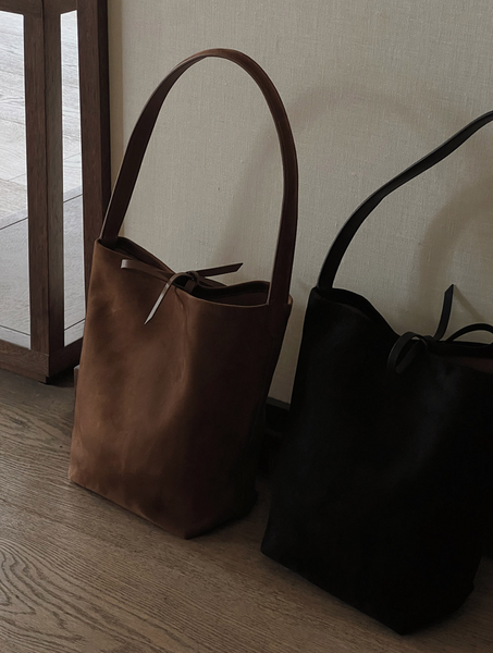 [SLOWAND] Loader Cowhide Minimal Leather Bag