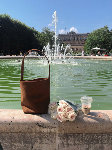 [SLOWAND] Loader Cowhide Minimal Leather Bag