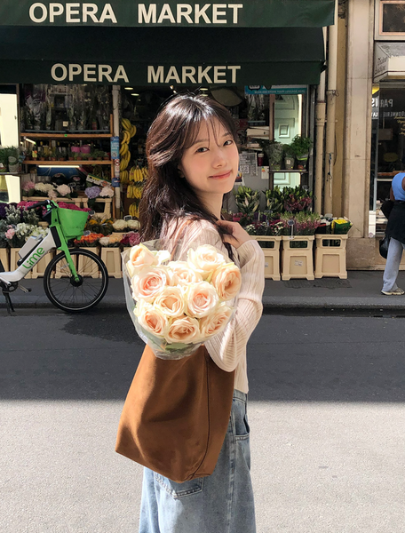 [SLOWAND] Loader Cowhide Minimal Leather Bag