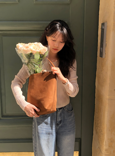 [SLOWAND] Loader Cowhide Minimal Leather Bag