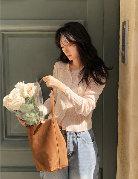 [SLOWAND] Loader Cowhide Minimal Leather Bag