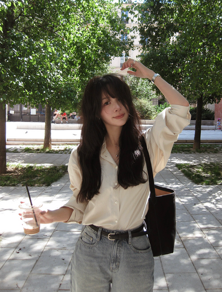 [SLOWAND] Loader Cowhide Minimal Leather Bag