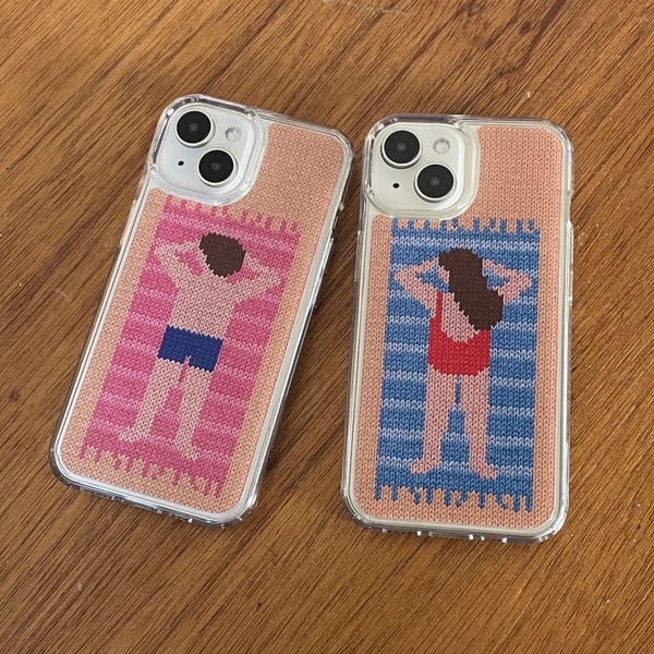 [delphin] ON THE BEACH HARD JELLY CASE