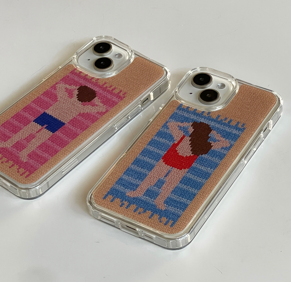 [delphin] ON THE BEACH HARD JELLY CASE