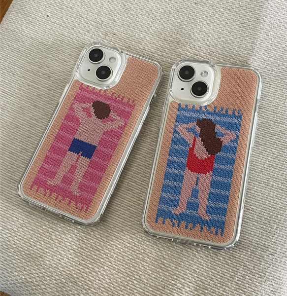 [delphin] ON THE BEACH HARD JELLY CASE