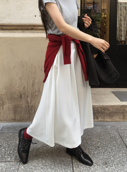 [SLOWAND] # SLOWMADE Mute and Pigment Plain T-shirt