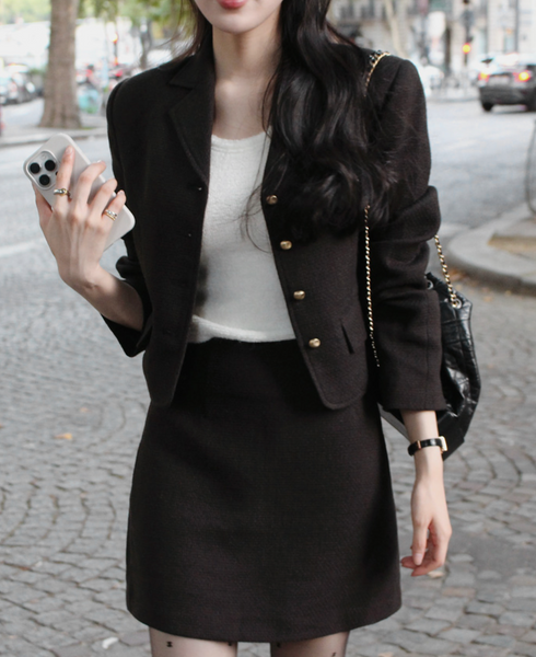 [SLOWAND] # SLOWMADE Soft and Fleece-Fit Knitwear Slim Top